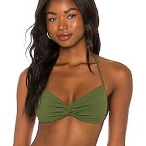 VDM The Label Sandy Ribbed Bikini Top M